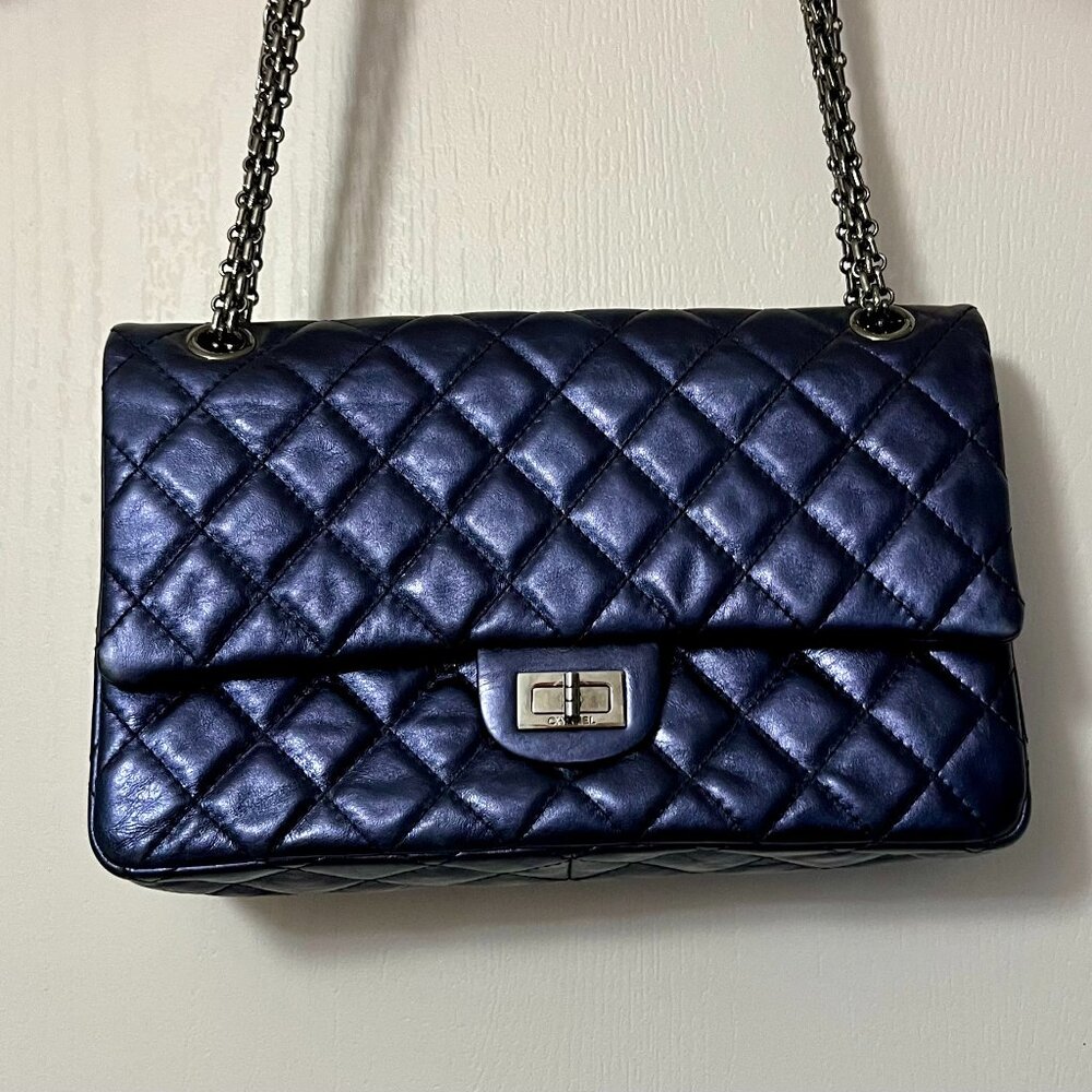 Large Chanel Double Flap Purse